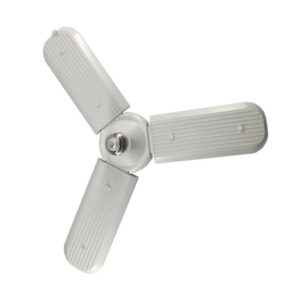 Collapsible RA80 3 Blade LED Lights 95lm/W Aluminum Material