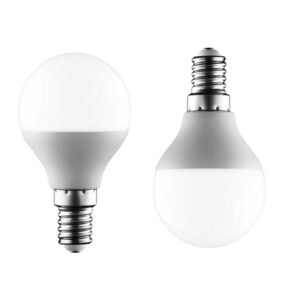 Anti Glare Indoor LED Energy Saving Light Bulbs Plastic Aluminum 3W 5W 7W