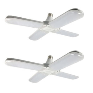 95lm/W Deformable Foldable LED Light Bulb , Collapsible 3 Leaf LED Light