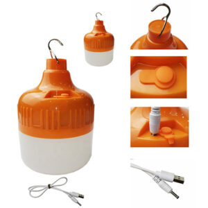 ODM 270 Degree Emergency LED Bulb Auto Charging 100W Portable