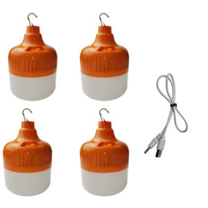 OEM Emergency Energy Saving Lamp , ABS Rainproof USB Emergency Light Bulb