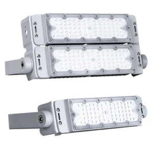 CCT 3000-6500k Outdoor LED Floodlight Fixtures Anticorrosive Aluminum