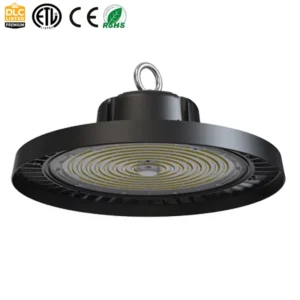 0-10V Dimmable 150lm W IP65 Industrial Workshop Warehouse LED High Bay Fixture 60W-240W LED Round Shape LED UFO High Bay Lights