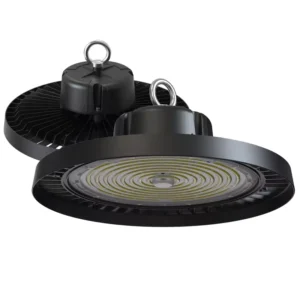 1-10V Dimmable 60-240W High Brightness 190lm/w UFO High Bay Lights Industrial Highbay Fixture IP65 Warehouse Ceiling Lights