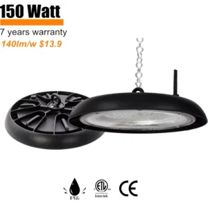 100-277V 347V 480V 3CCT 180lm/W High Bay Light UFO Highbay 100W 150W 200W 240W