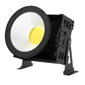 1000W High Bay Outdoor Indoor LED Round Construction Spotlight Tower Refletor Site Flood Light for Baseball Stadium Sport
