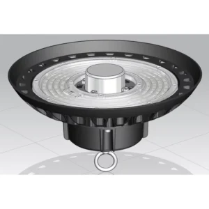 100W 150W 5000K IP65 3CCT and 3Power Adjustable LED UFO High Bay Light with Microwave Sensors for Gymnasiums and Garages
