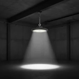 100W-200W UFO LED High Bay Lights High Power Energy-Saving Industrial Lighting for Large Warehouses High Bay Lighting