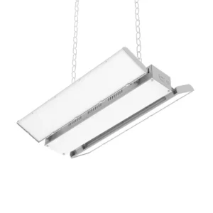 100W Aluminum Linear High Bay Light for Indoor Commercial Industrial Use Dimmable with 5-Year Warranty