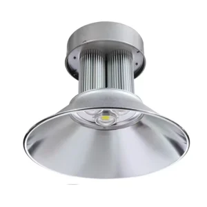 100W High Lumen Aluminum 5000K Industrial Warehouse High Bay Light with Heat Dissipation Fan