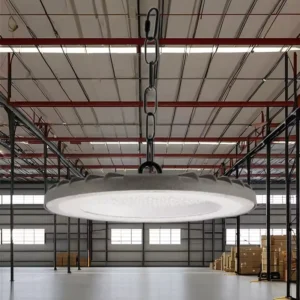 100W Indoor Warehouse Dimmable Industrial Lighting LED UFO High Bay Light Linear Light
