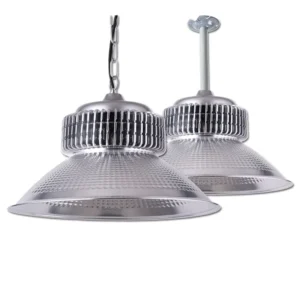 100W LED Mining Lamp High Bay Stadium Lamp Factory Ceiling Workshop Lamp with Fin Industrial Bay Light