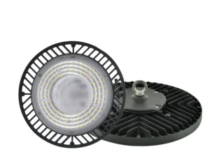100W UFO High Bay Light SMD2835 Aluminum IP65 15000lm 6500K DOB Workshop Industrial Lighting