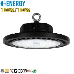 100W UFO LED High Bay Light 100-277V IP65 Waterproof Industrial Commercial Lighting LED Factory Light