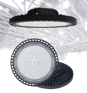 100W UFO LED High Bay Light IP66 Waterproof 6000K Daylight for Industrial Workshop Warehouse Lighting