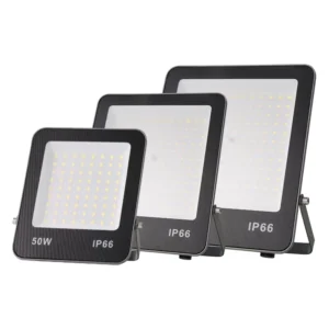 10W 300W Slim Vertical Design Max30000 Lumen Ip66 Waterproof Lighting Fixture Led Floodlight Commercial Outdoor DOB Flood Light