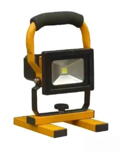 10W Cordless IP65 LED Floodlight with Stand for Warehouse