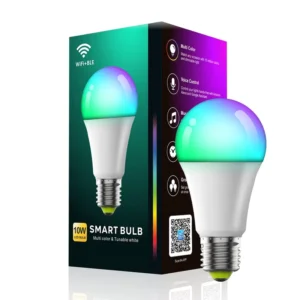 10W Intelligent Wifi E26 Screw Port Usb Lightbulb Rechargeable Globes Outdoor Wireless Speaker Led Bulb Rgb