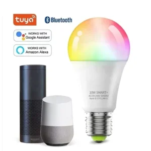 110V 220V RGBW CCT LED Light E27 Dimming Control Tuya APP WiFi Smart LED Lighting Bulb