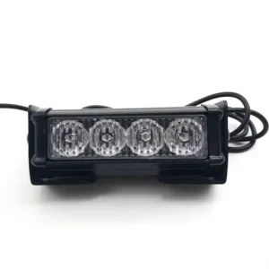 12V 5 Inches Red Blue Red White Amber LED Vehicle Strobe Light Directional Grille Flashing Warning Light