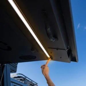 15 Inches Tri-Colour Dimmable Waterproof CE Certified LED X-Strip Light 860LM for Vehicle Trunk Lighting