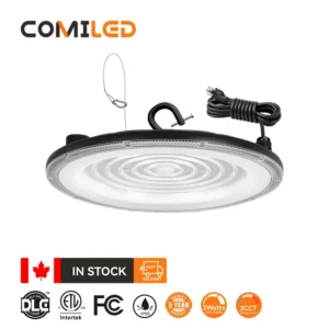 150W 240W 150LM/W UFO High Bay Light for Warehouse Workshop Garage Commercial Highbay Fixture 5 Year Warranty