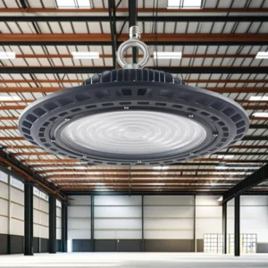 150W High Bay LED Luminaires Industrial IP65 Projector Warehouse Parking Garage Lighting 3000-6500K Color Temp Dimmable