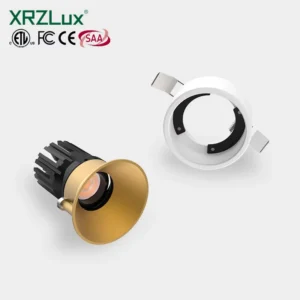15W LED COB Downlight Semi recessed Aluminum Anti glare Ceiling Spotlight Modern for Home Hotel AC100V 120V ETL Certified