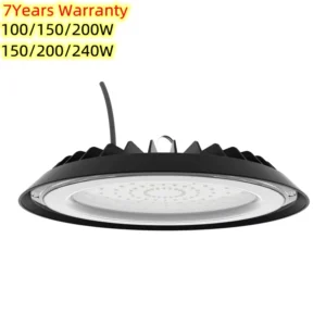 160lm/W 3-Power 3CCT Switchable Industrial UFO LED High Bay Light 150W for Factory