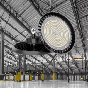 200W 150lm/W 4000K Indoor IP65 Waterproof Warehouse CCT Adjustable Dimming UFO LED High Bay Light