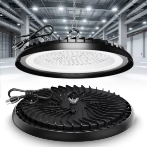 200W DOB LED High Bay Light Aluminum Body Industrial Commercial Lighting IP65 Dustproof Rustproof for Warehouse Factory