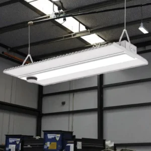 200W LED High Bay Light IP65 Industrial Lamp CCT Tunable Dimmable Lighting for Warehouse Factory 5-Year Warranty