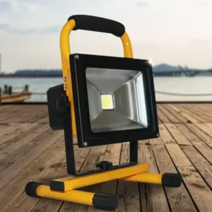 20W COB LED Work Light Rechargeable Portable Outdoor Flood Light for Garage Camping Yard