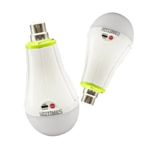 20W E27 B22 LED Emergency Bulb AC DC Remote Control ABS Material Rechargeable for Home