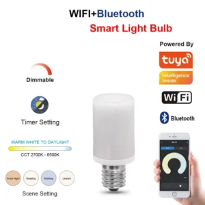 220V 6W Tuya Wi Fi RF Smart Dimmer G9 LED Bulb G4 Base 2700 6500K AC Power Supply