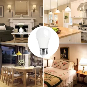 220V E27 B22 SMD LED Bulbs Energy-Saving High-Efficiency Globe Shape 10W/12W A60 LED Bulb
