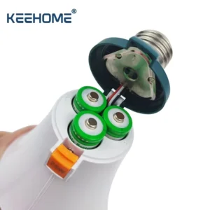 25W 30W Rechargeable Emergency Bulb Brightness Intelligent Emergency LED Battery Light Bulb for Power Outage