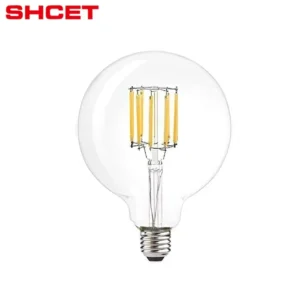 2W 4W 6W 8W G45 G80 G95 G125 LED Filament Bulb Light Clear and Amber E27 Decorative LED Vintage Edison Globe Bulb Lamp