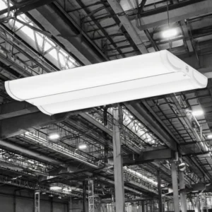 3 Wattage & 3CCT Selectable LED Linear High Bay Light 2FT 4FT 100 320W Industrial Warehouse LED High Bay Fixture