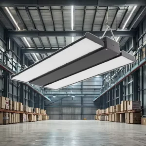 300W LED High Bay Lamp Aluminum Body Non-Waterproof Square High Bay Light for Warehouse Garage