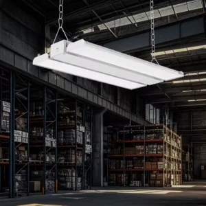 300W LED Pendant High Bay Lamps Non Waterproof Square Aluminum Light for Warehouse and Garage High Bay Lighting