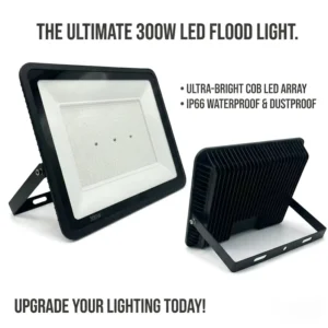 300w Exterior Light Fixture SMD Aluminum LED Floodlight IP66 Waterproof AC 30000lm Outdoor Stadium Light 2 Year Warranty