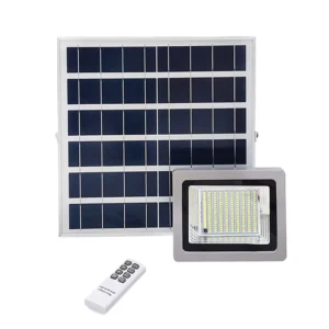 395E 120W All-in-One LED Solar Powered Road Lights LED Reflector Cast Light Floodlight