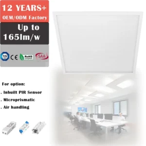5 Years Warranty TUV CE MPD Microprismatic UGR<19 UGR<16 Low Glare Flat Panel Light