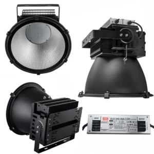 5000k Meanwell Driver 6000 Lumen High Bay 500w 1000W Led Stadium Light Industrial Lighting Pendant Lamp