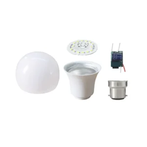 5W 7W 9W 12W 15W 18W 20W LED Light Bulb Raw Material Parts SKD