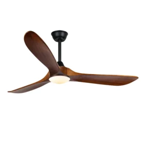70″ Large Wooden Ceiling Fan Lamp Remote Control 3CCT 6 Speed Energy Saving Quiet Design Outdoor Hotel Household Use Electric
