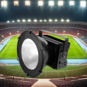 72000 Lumen 600W 400W Dc 24Volt 220V IP66 Waterproofing Outdoor Explosion Proof Lens Model Round Flood Lights for Soccer Field