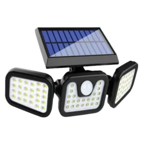 74LED Solar Outdoor Garden Wall Floodlight Waterproof Inductive Sensor Moisture Proof Wall Mounted Dimmable CE