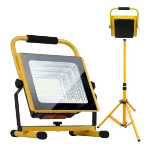 800W LED Floodlight 90LEDs Portable Work Light Remote Control Rechargeable Waterproof IP65 Outdoor Flood Lights